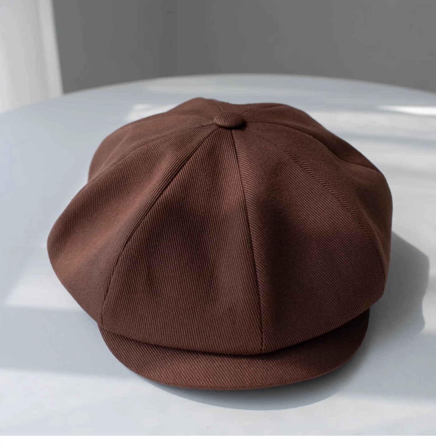 Cotton Newsboy Hat