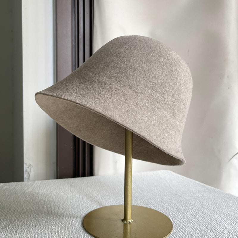 Light Wool Bucket Hat Mspineapplecrafts