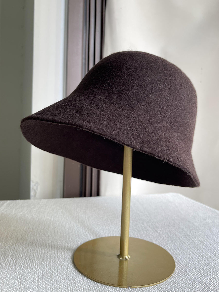 Light Wool Bucket Hat Mspineapplecrafts
