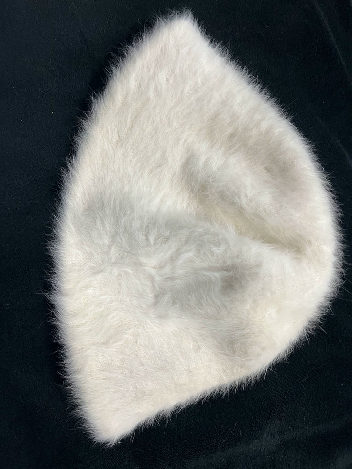 Women's Satin-Lined Rabbit Hair Blend Bucket Hat