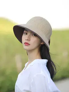Summer Foldable Straw Hat MsPineappleCrafts