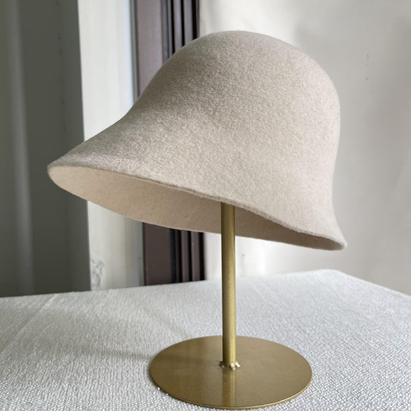 Light Wool Bucket Hat Mspineapplecrafts