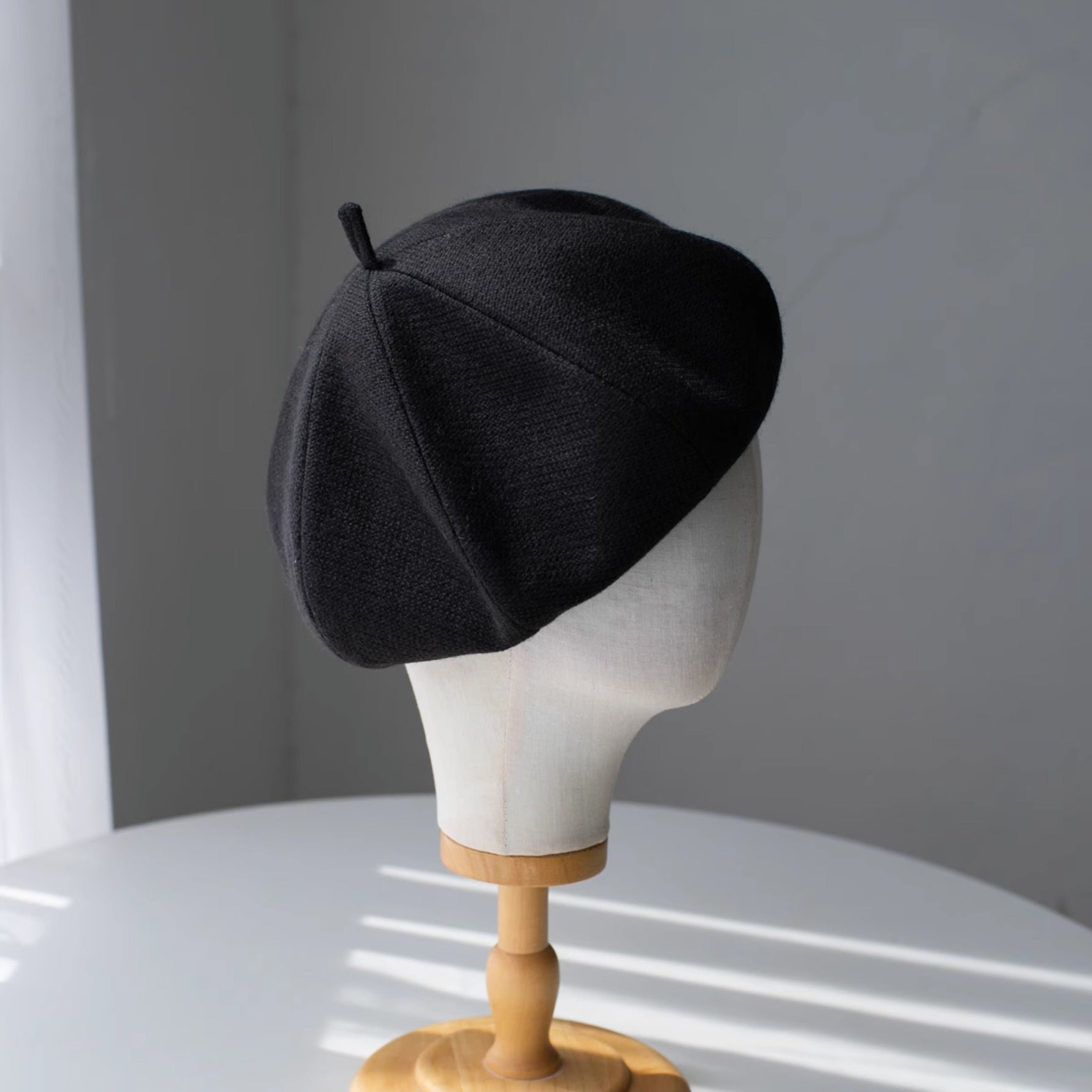 Customized Oversize Unisex Wool Beret MsPineappleCrafts
