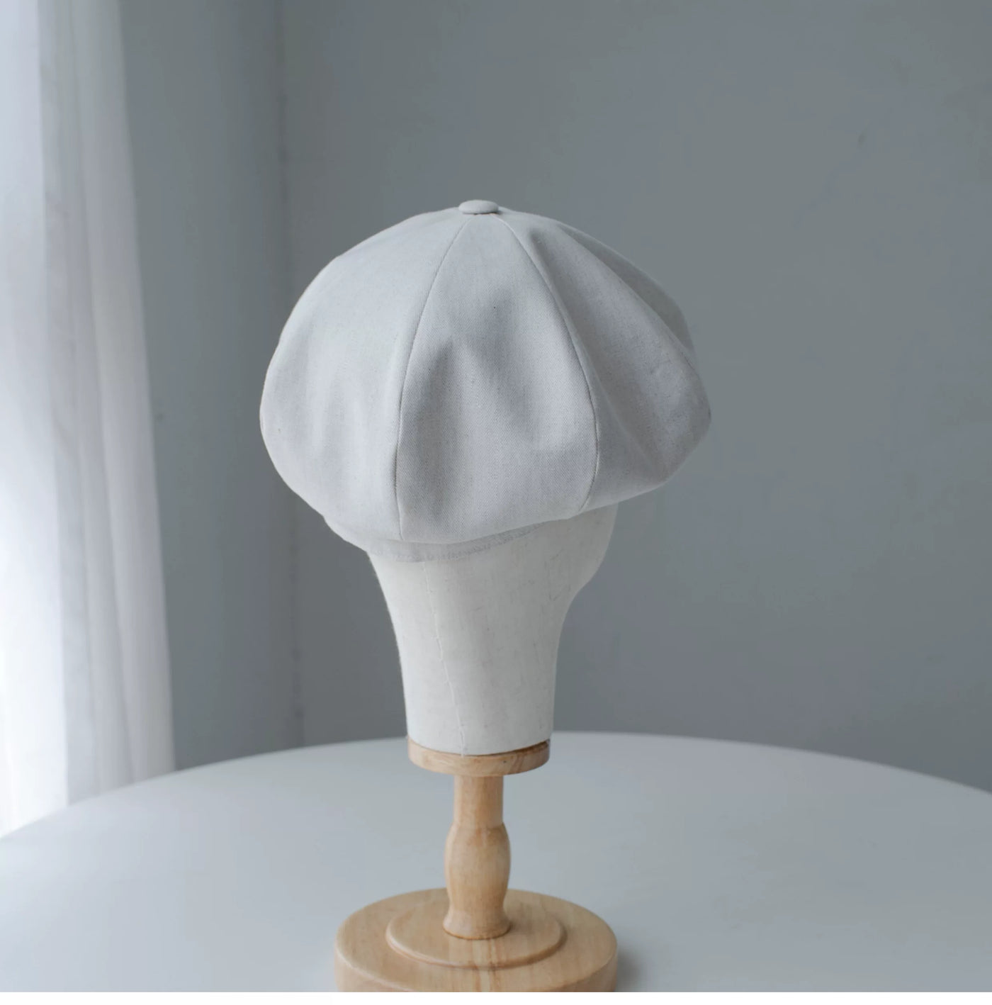 Cotton Newsboy Hat
