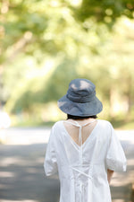 Wide Brim Bucket Hat with Adjustable Fit MsPineappleCrafts
