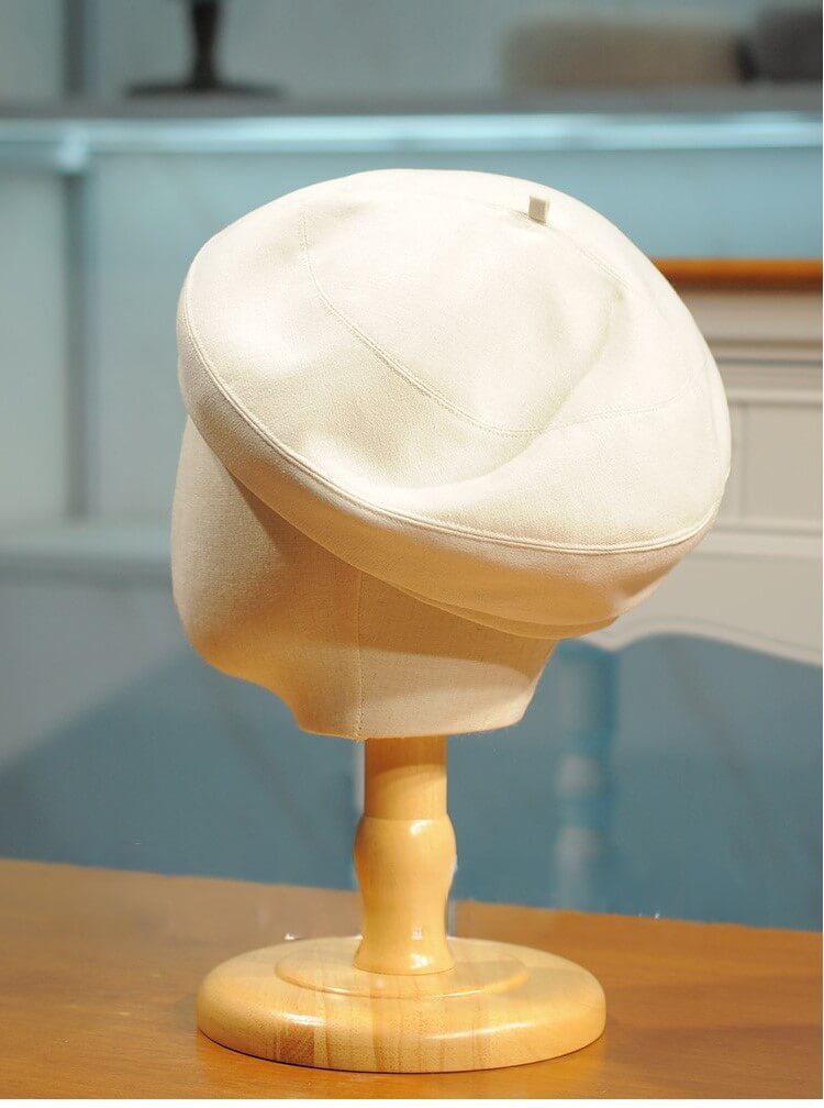 Summer Linen Beret MsPineappleCrafts