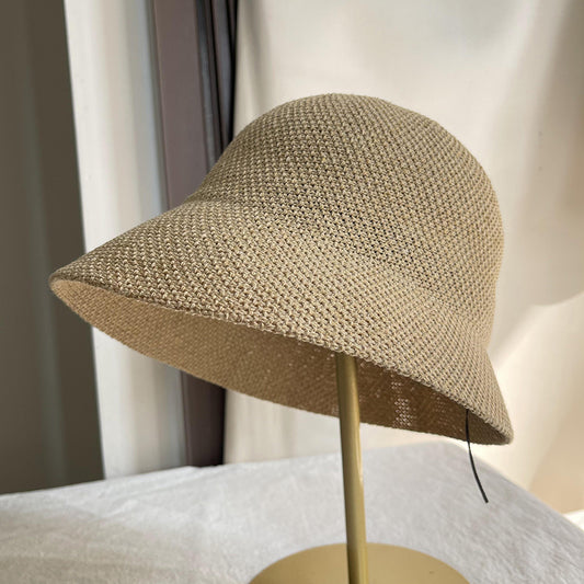 Linen Bucket Hat for Women MsPineappleCrafts