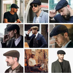 Corduroy Suede Newsboy Cap Unisex - Color Variant