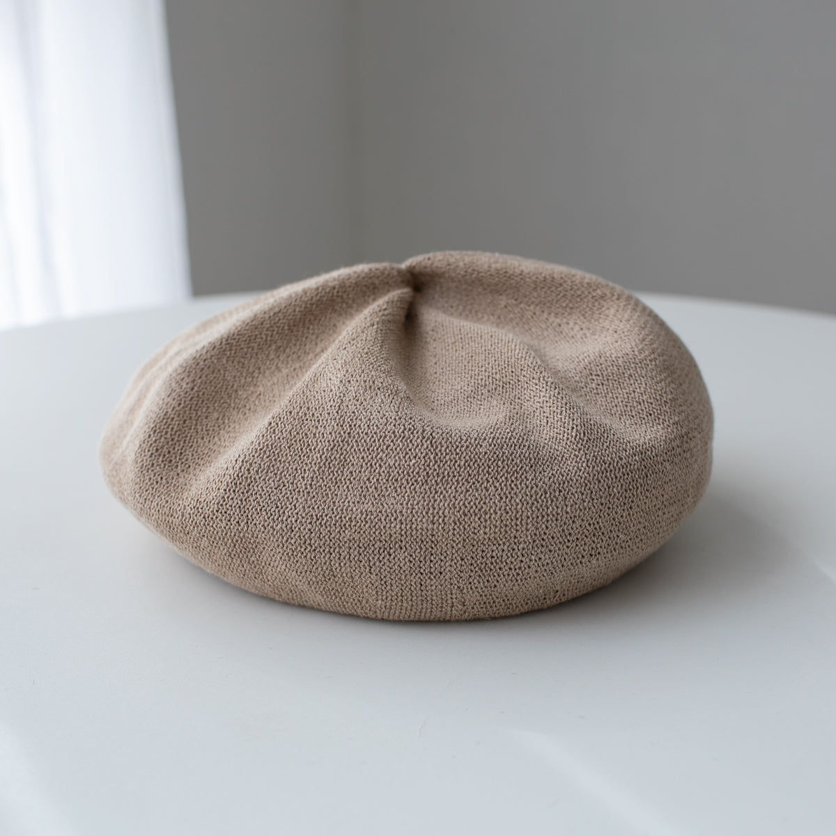 Solid Colour Linen Beret MsPineappleCrafts