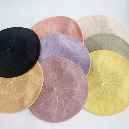 Oversize Breathable Beret for Women(Fits for large head) - Mspineapplecrafts
