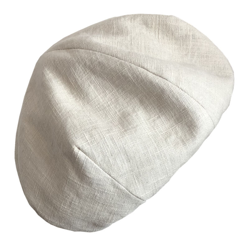 Summer Linen Beret MsPineappleCrafts