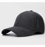 Wool Wide Brim Baseball Cap - Unisex Large Winter - Style 8
