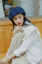 Summer Linen Beret MsPineappleCrafts
