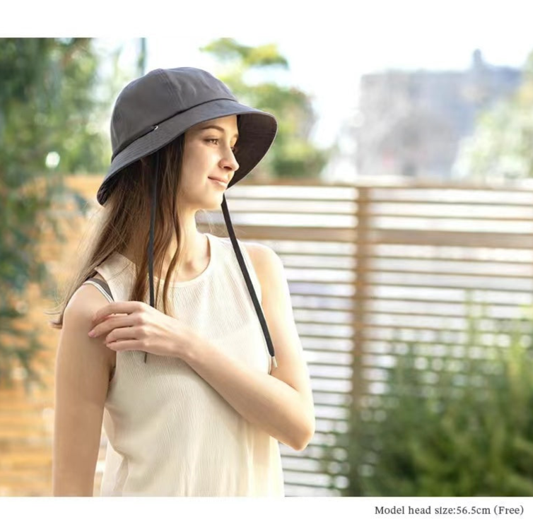 UPF 100 UV Protection Bucket Hat – Dark Gray