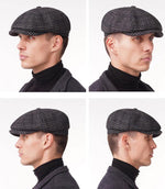 Wool 8-Panel Newsboy Cap Unisex - Color Variant