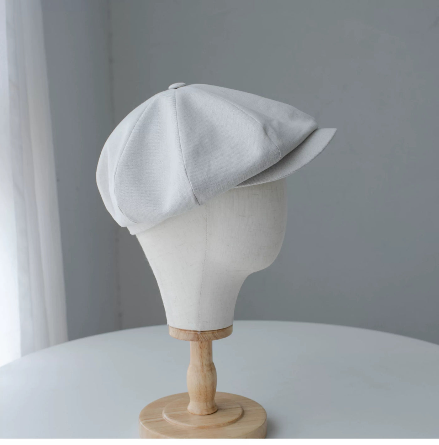Cotton Newsboy Hat