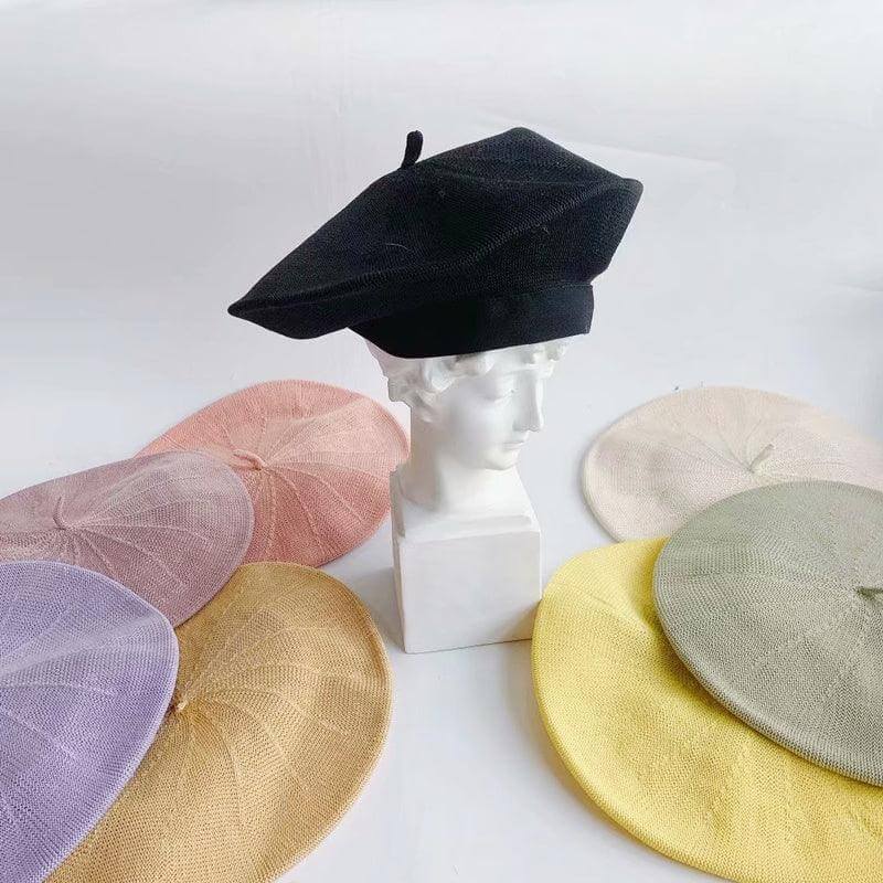 Oversize Breathable Beret for Women(Fits for large head) - Mspineapplecrafts