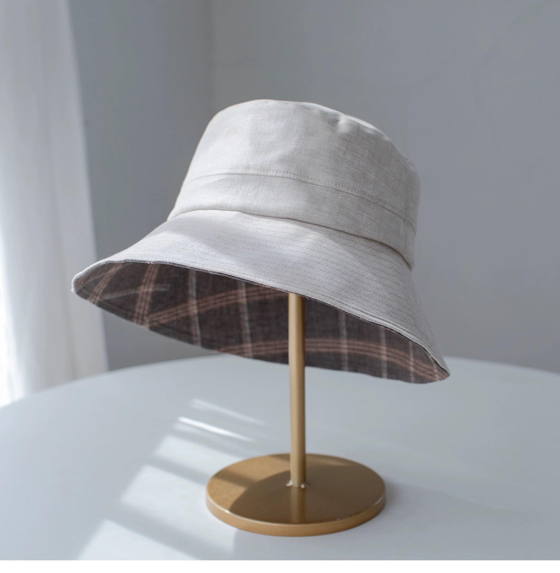 S-XXL Customized Reversible Bucket Hat for Women - Mspineapplecrafts