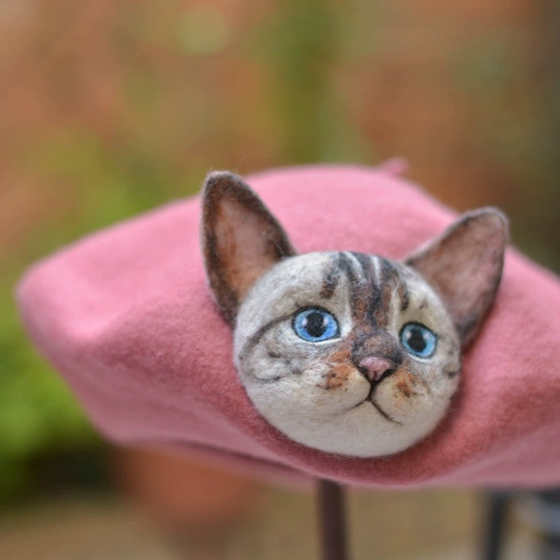 Customized 3D Animal Beret MsPineappleCrafts