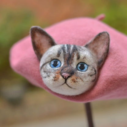 Customized 3D Animal Beret MsPineappleCrafts