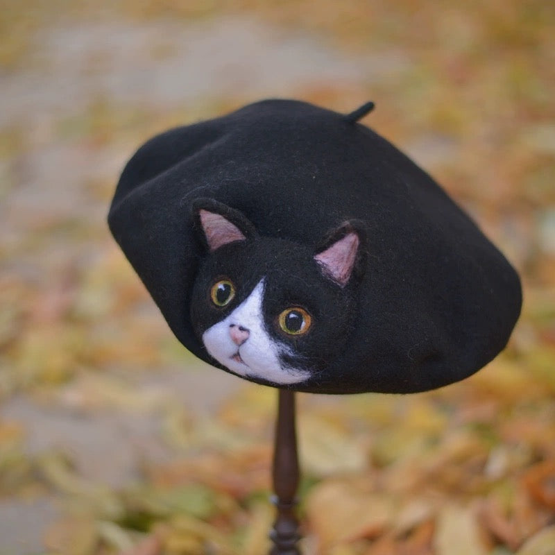 Customized 3D Animal Beret MsPineappleCrafts