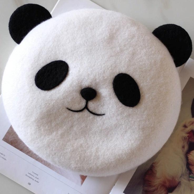 Panda Beret for Women and Kids - Mspineapplecrafts