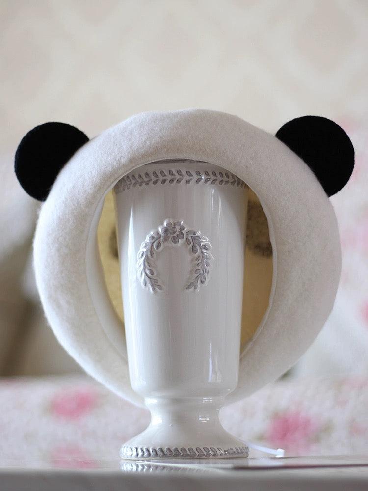 Panda Beret for Women and Kids - Mspineapplecrafts