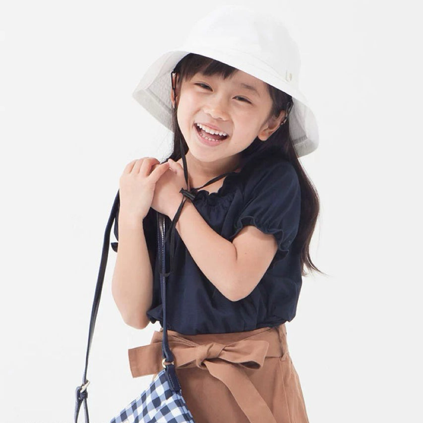 Wide Brim Bucket Hat for Kids MsPineappleCrafts