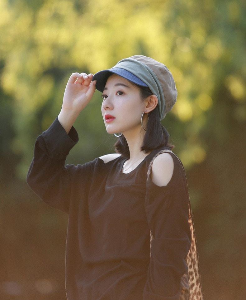 Unisex Color-blocked Baseball Sun Bucket Hat - Mspineapplecrafts