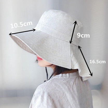 Wide Brim Bucket Hat - Mspineapplecrafts