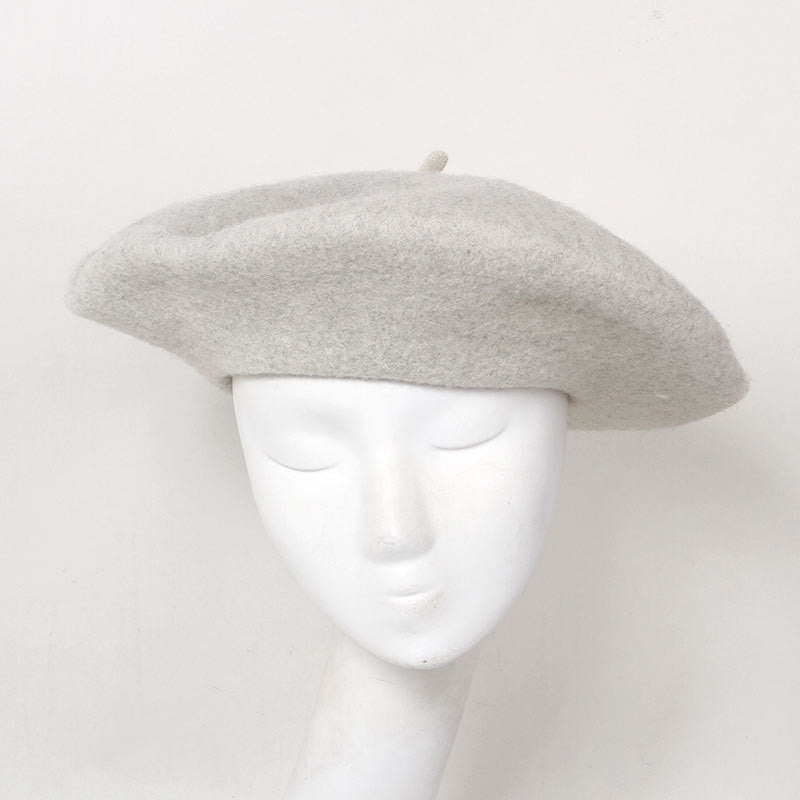 Oversize Slouchy Wool Beret for Women MsPineappleCrafts