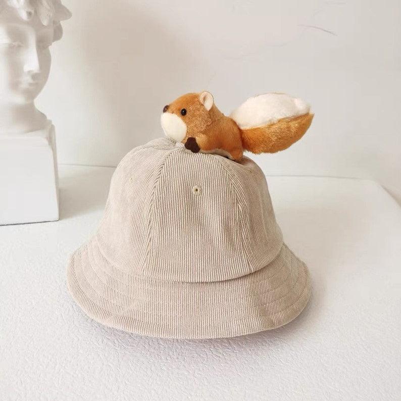 Dinasour Squirrel Panda Bucket Hat For Toddler and Adult - Mspineapplecrafts