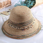 Raffia Straw Hat for Women - Mspineapplecrafts