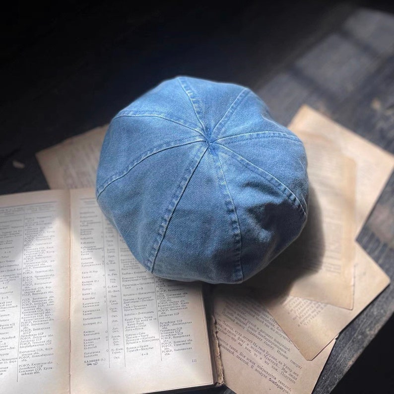 Denim Beret for Women.