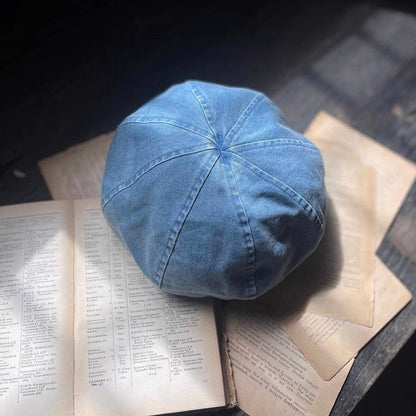 Denim Beret for Women.