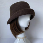 Wool Cloche Hat - Mspineapplecrafts