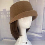Wool Cloche Hat - Mspineapplecrafts