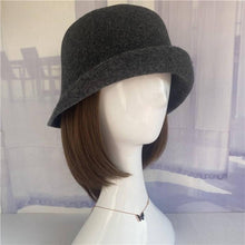Load image into Gallery viewer, Wool Cloche Hat