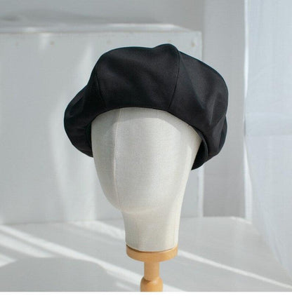 Oversize Two Way Cotton Beret Hat - Mspineapplecrafts