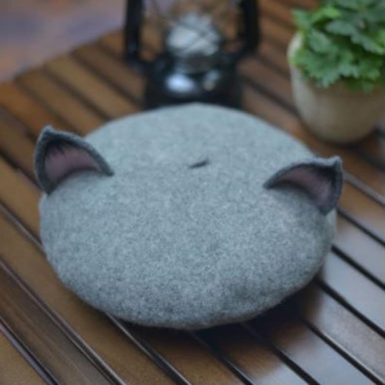 Fox/ Cat Ear Berets for Women and Kids.