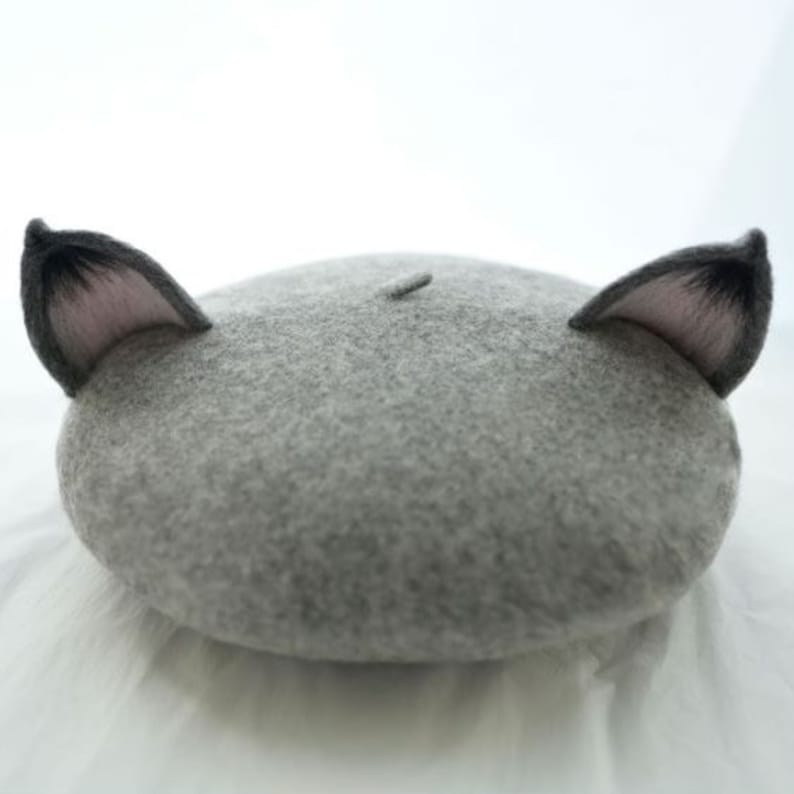 Fox/ Cat Ear Berets for Women and Kids.