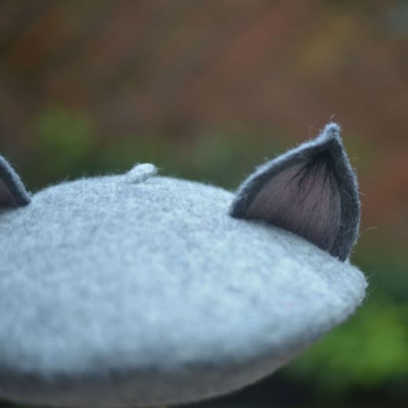 Fox/ Cat Ear Berets for Women and Kids.