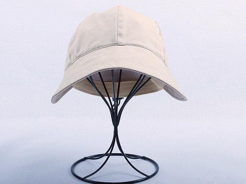 M Large Wide Brim Unisex Baseball Bucket hat - Mspineapplecrafts