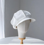 Customized Oversized Linen Newsboy Hat - Mspineapplecrafts