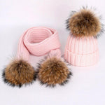 2 Way Knitted Beanie with Removable Pom Pom - Mspineapplecrafts