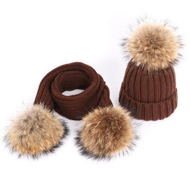 2 Way Knitted Beanie with Removable Pom Pom - Mspineapplecrafts