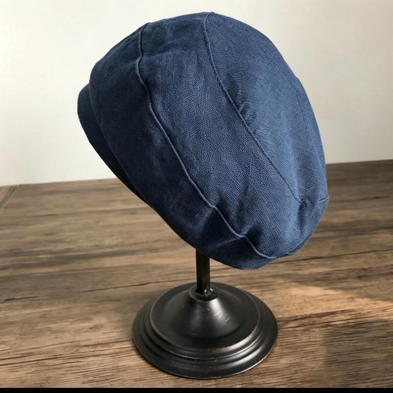 Cotton Linen French Beret for Women