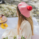 Heart Beret Hat for Women and Girls.