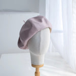Oversize Spring/Summer Linen Beret for Women and Girls.