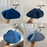 100% Wool Vintage Style French Painter Beret MsPineappleCrafts